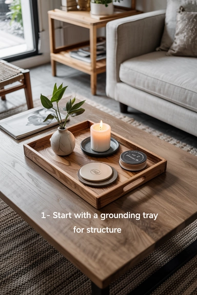 Start with a Grounding Tray for Structure