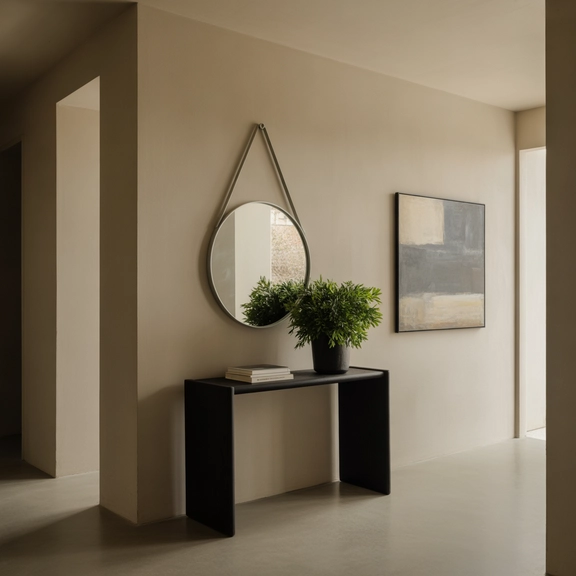 contemporary entryway styling tips
