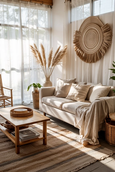  Use Curtains to Soften the Room