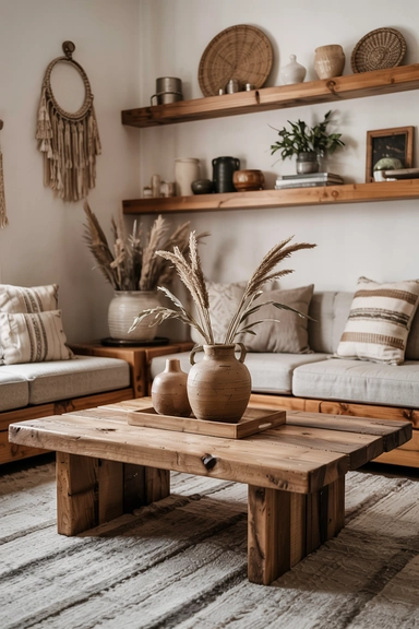 Bring in Earthy Wood Elements