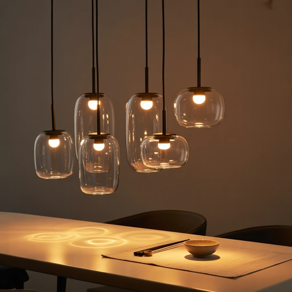 statement pendant dining room decor ideas