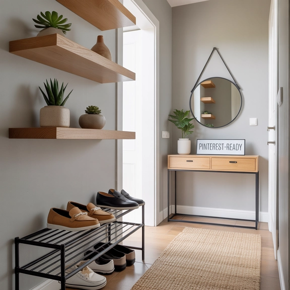 entryway cabinet decor inspiration