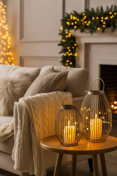 Embrace Warm Lighting with Tabletop Lanterns