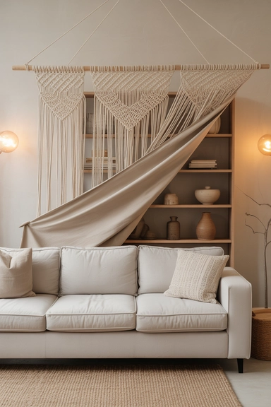 Integrate Concealed Storage Behind Artwork Panels