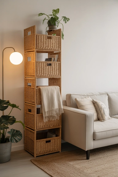 Woven Basket Stacking System