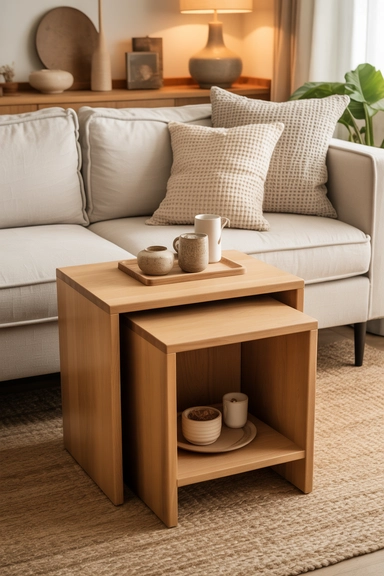 Nesting Tables with Hidden Compartments