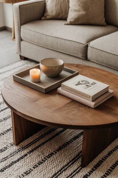 Style Coffee Tables with Calm Simplicity