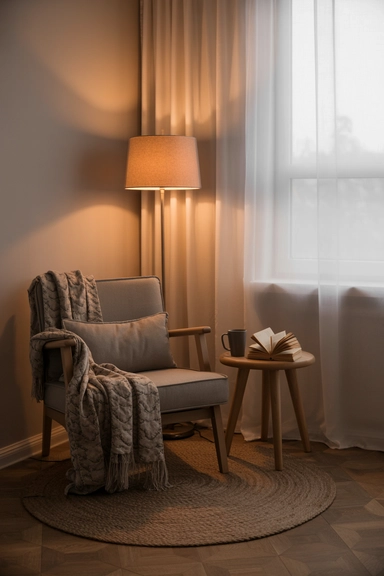 Create a Dedicated Comfort Corner