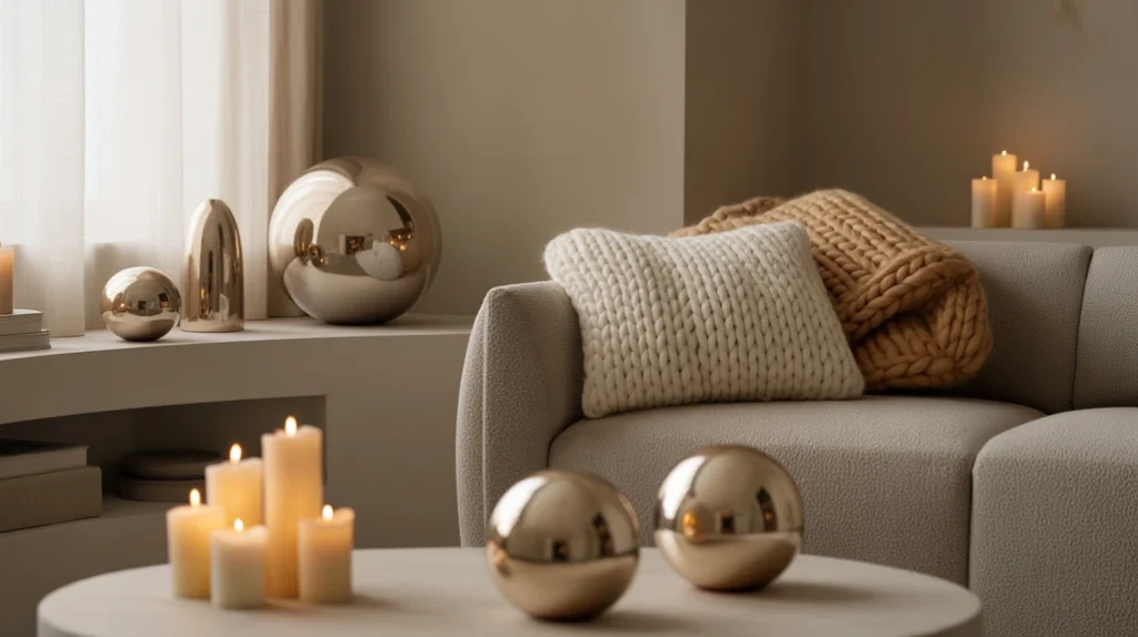 13 Mushroom Grey and Cream Christmas. result