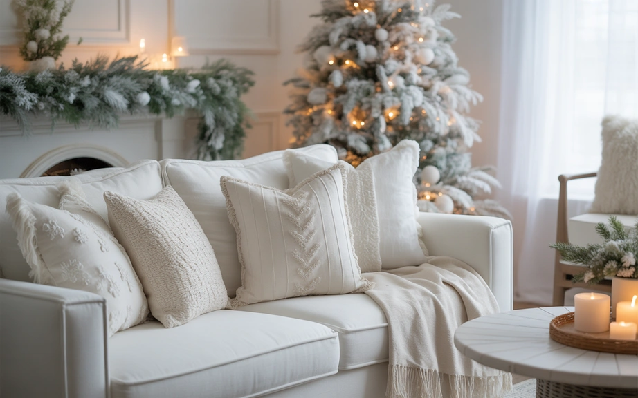 A Soft White Christmas Palette for Winter Calm