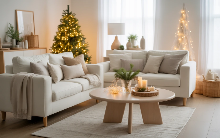 1. Neutral Christmas Color Palette