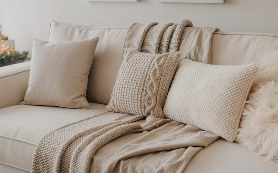 Soft, Textured Throw Blankets
