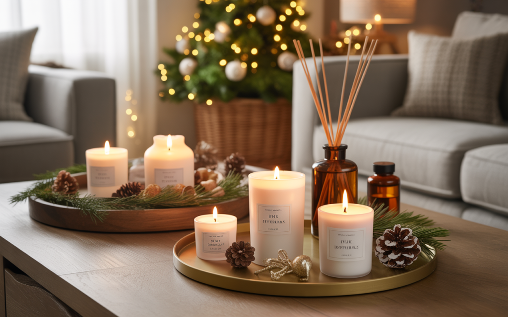 Add Cozy Christmas Scents Throughout the Home