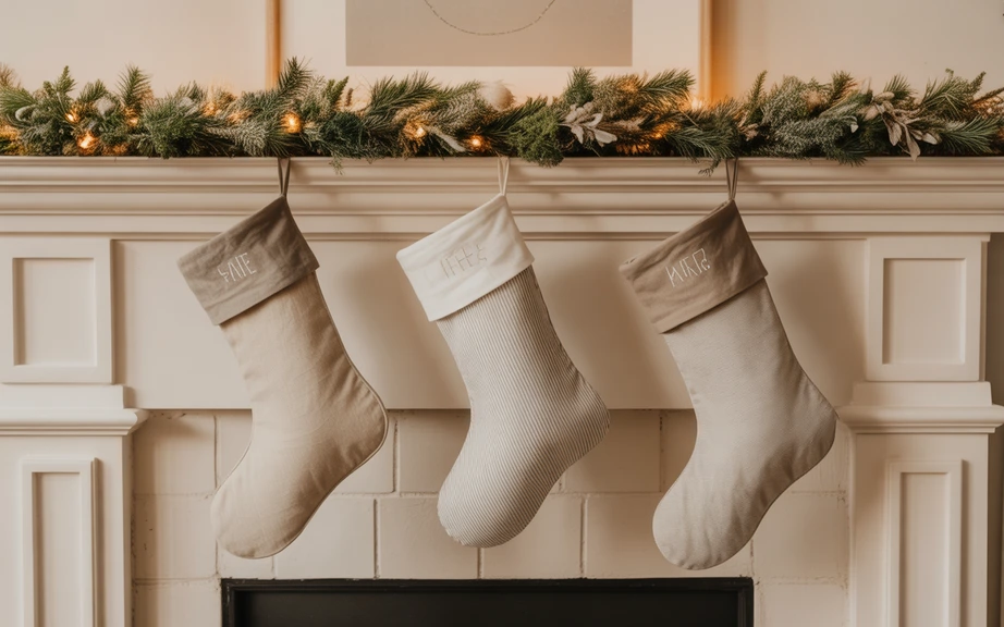 Minimalist Stockings With Clean Details