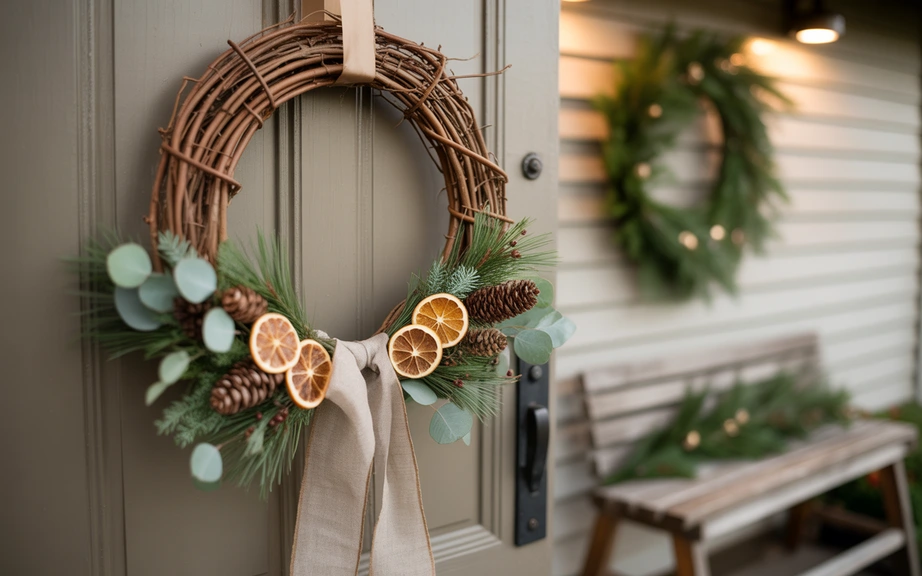 Rustic Wreaths with Farmhouse Flair