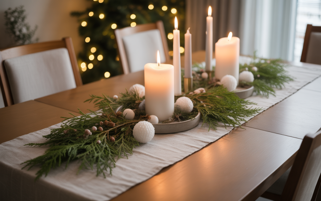 Style the Dining Table with Cozy Winter Layers