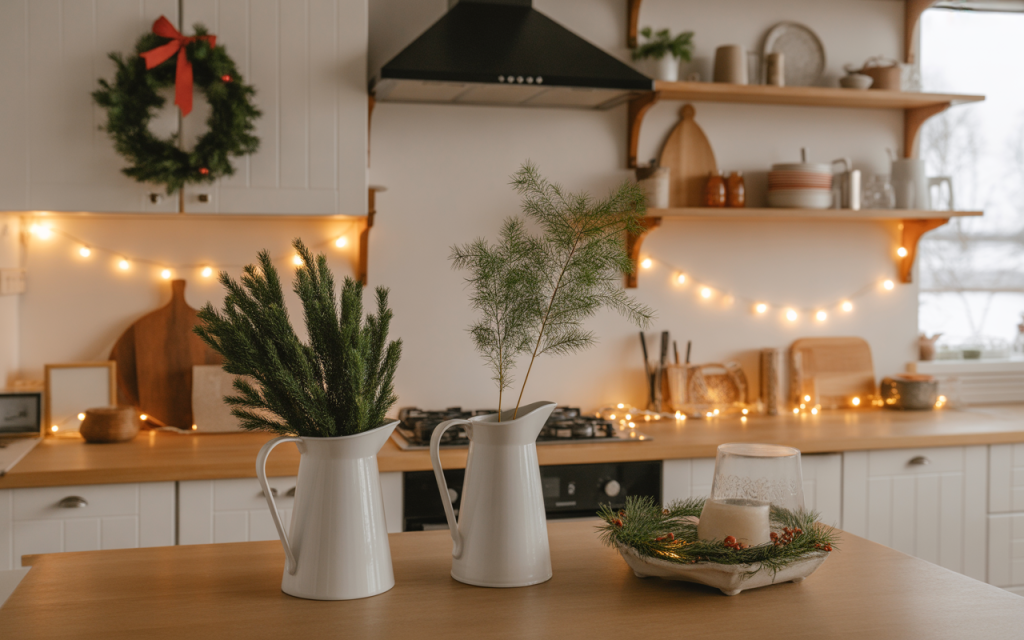 Create a Warm and Inviting Kitchen Display