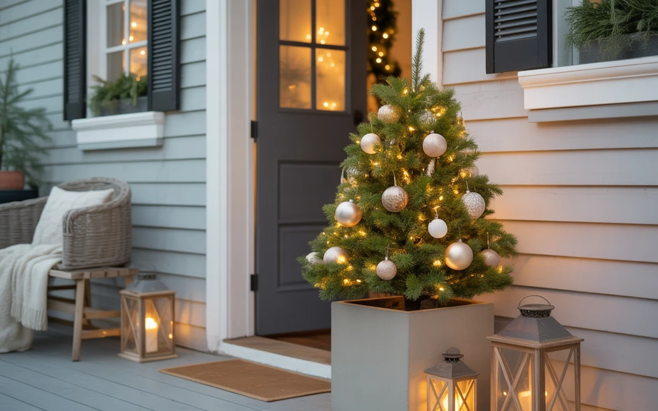 A Small Scandinavian Christmas Tree