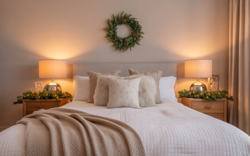 Add Holiday Touches to the Bedroom