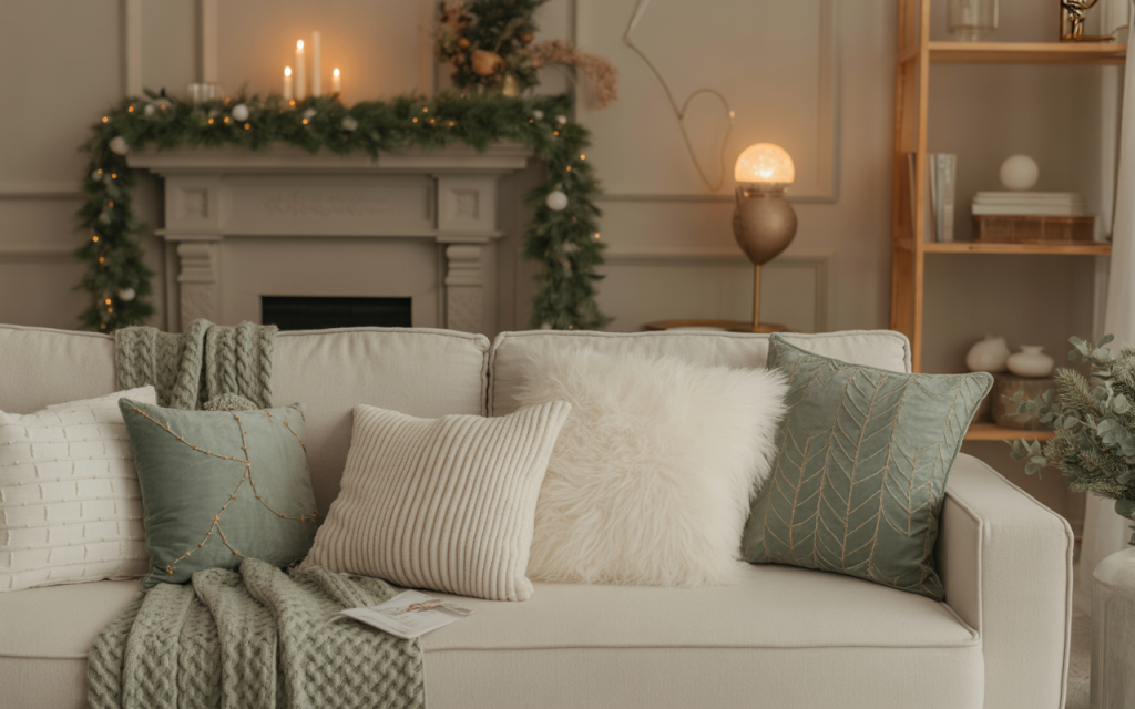 Incorporate Soft Winter Colors Across Rooms