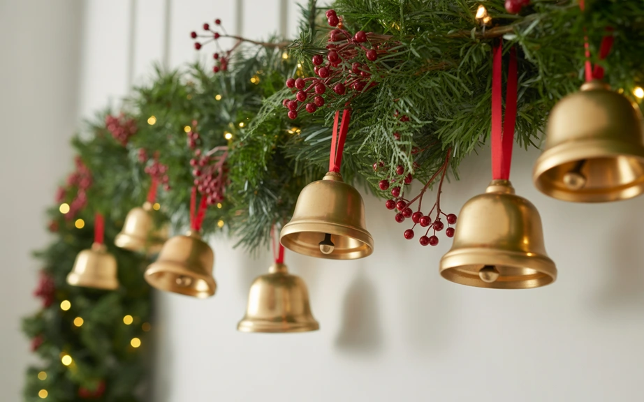 Gold Bells and Metallic Accents