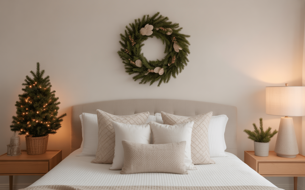 Add Seasonal Greenery to Bedrooms and Bathrooms