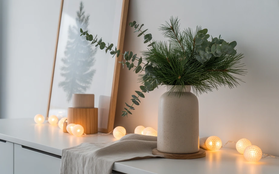 Scandinavian Greenery for Natural Warmth