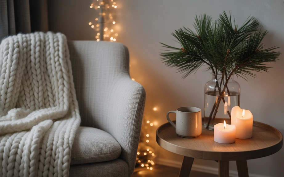 Cozy Scandinavian Reading Corner