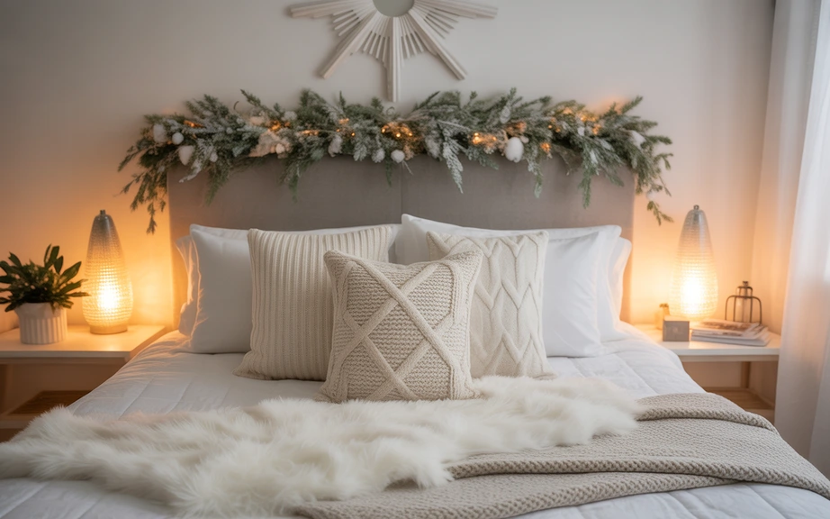 White Bedroom Decor for a Peaceful Holiday Retreat