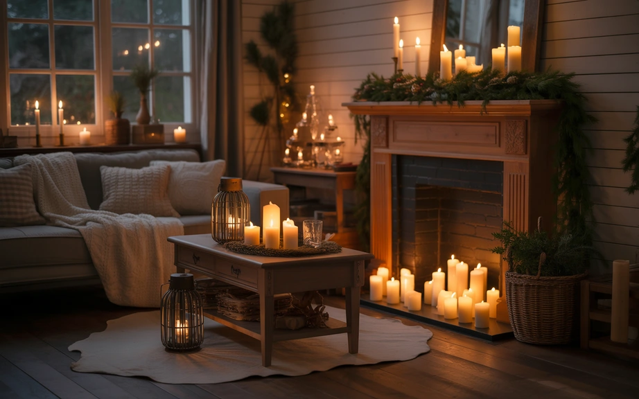 Candles and Lanterns for Evening Glow