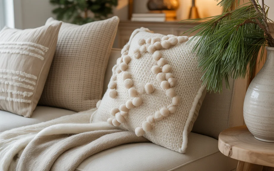 5. Cozy Textiles for a Warm Winter Atmosphere