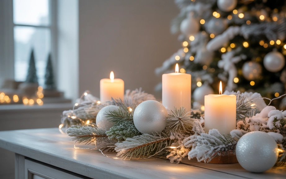 Soft Winter Lighting for a Gentle Glow