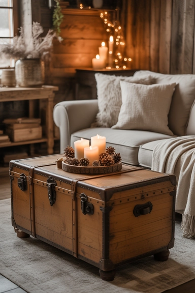 Add Storage Trunks with Vintage Appeal