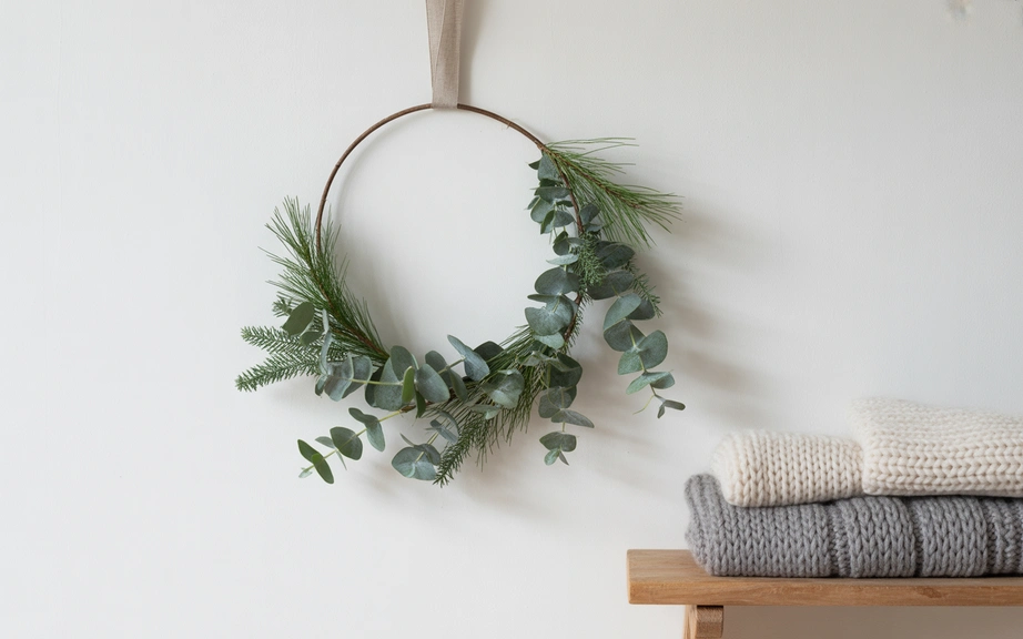 Nordic Wreaths with Minimal Accents