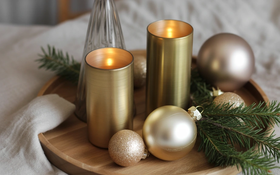 Soft Metallic Touches for a Gentle Winter Glow