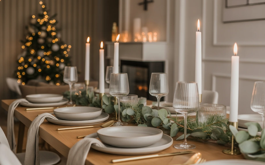 Modern Holiday Table