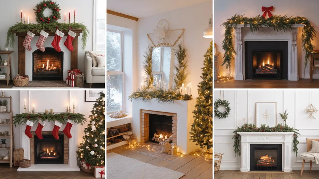 Christmas Fireplace Decor Ideas for a Cozy Holiday Home
