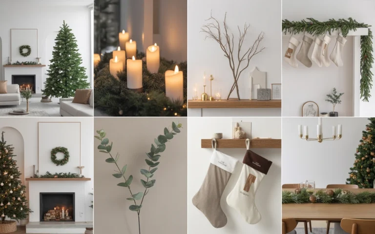 18 Modern Christmas Home Decor Ideas for a Sleek Holiday Look