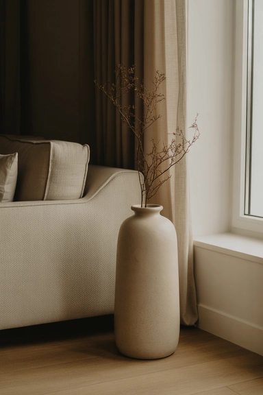 Floor Vases That Add Height Without Overpowering the Room