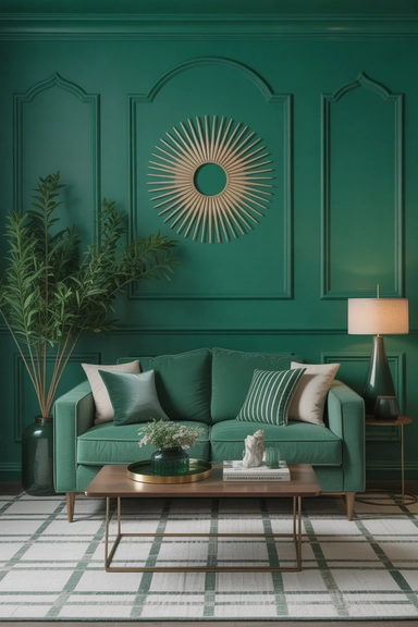 Avoiding Overuse of Pattern With Emerald Tones