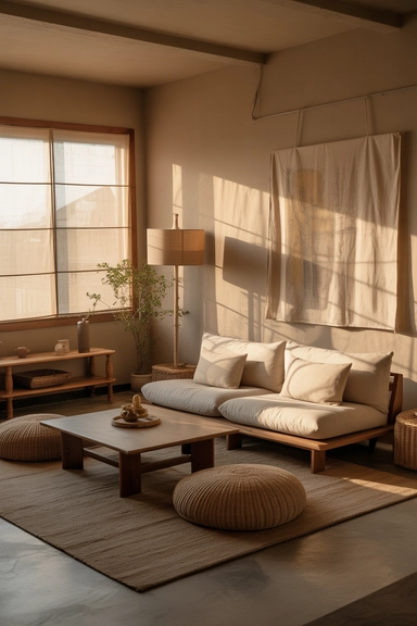 Low Seating That Encourages Relaxed Comfort