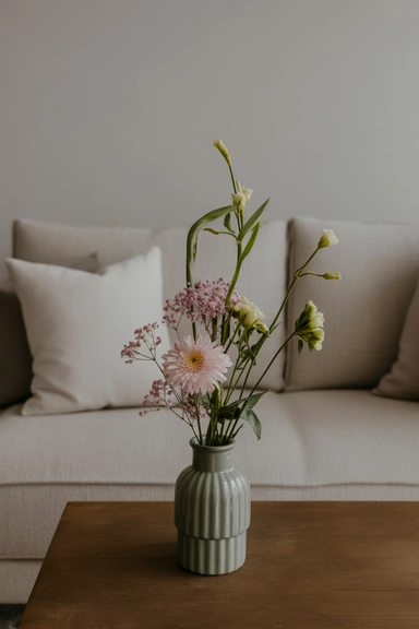 Minimal Flower Groupings That Avoid Clutter