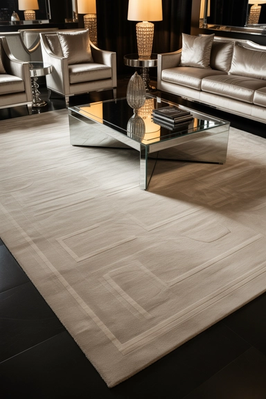 Rugs That Ground Shine and Prevent Visual Drift