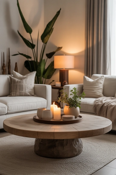 Statement Coffee Tables as Artistic Anchors