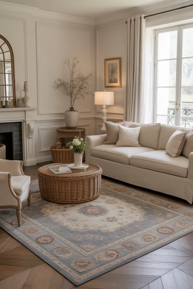 Area Rugs That Add Softness and Pattern