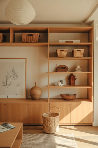 Functional Storage That Maintains Visual Calm