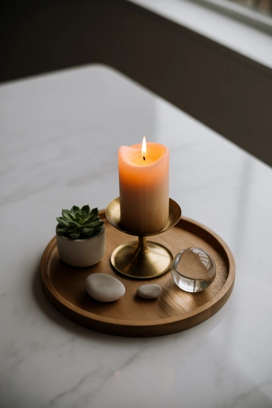 Let One Item Lead the Tray Visually
