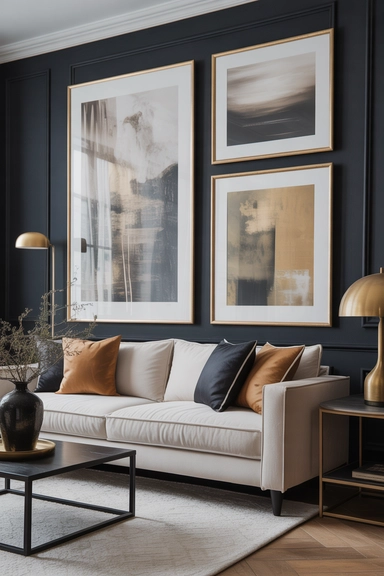 Choosing Artwork That Complements the Palette