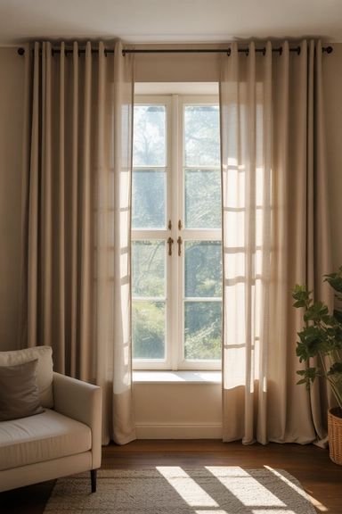Curtains and Window Treatments That Let Light Work
