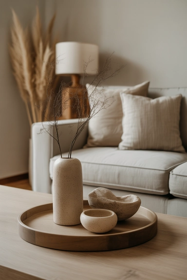 Japandi Living Room Design Ideas With Natural Decor